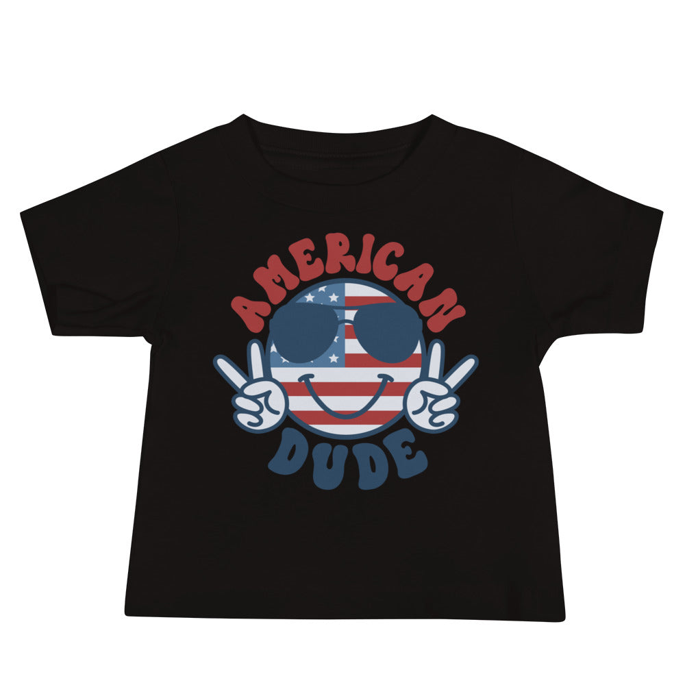 American Dude w/back Baby T