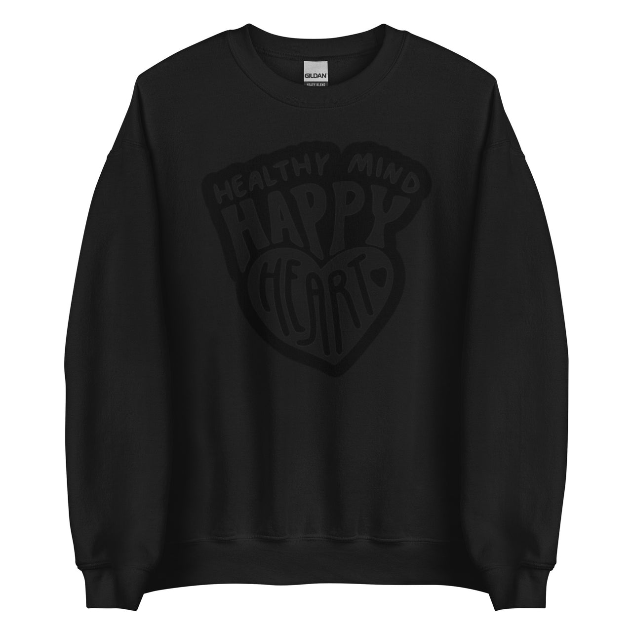 Healthy mind Happy heart Crew Neck