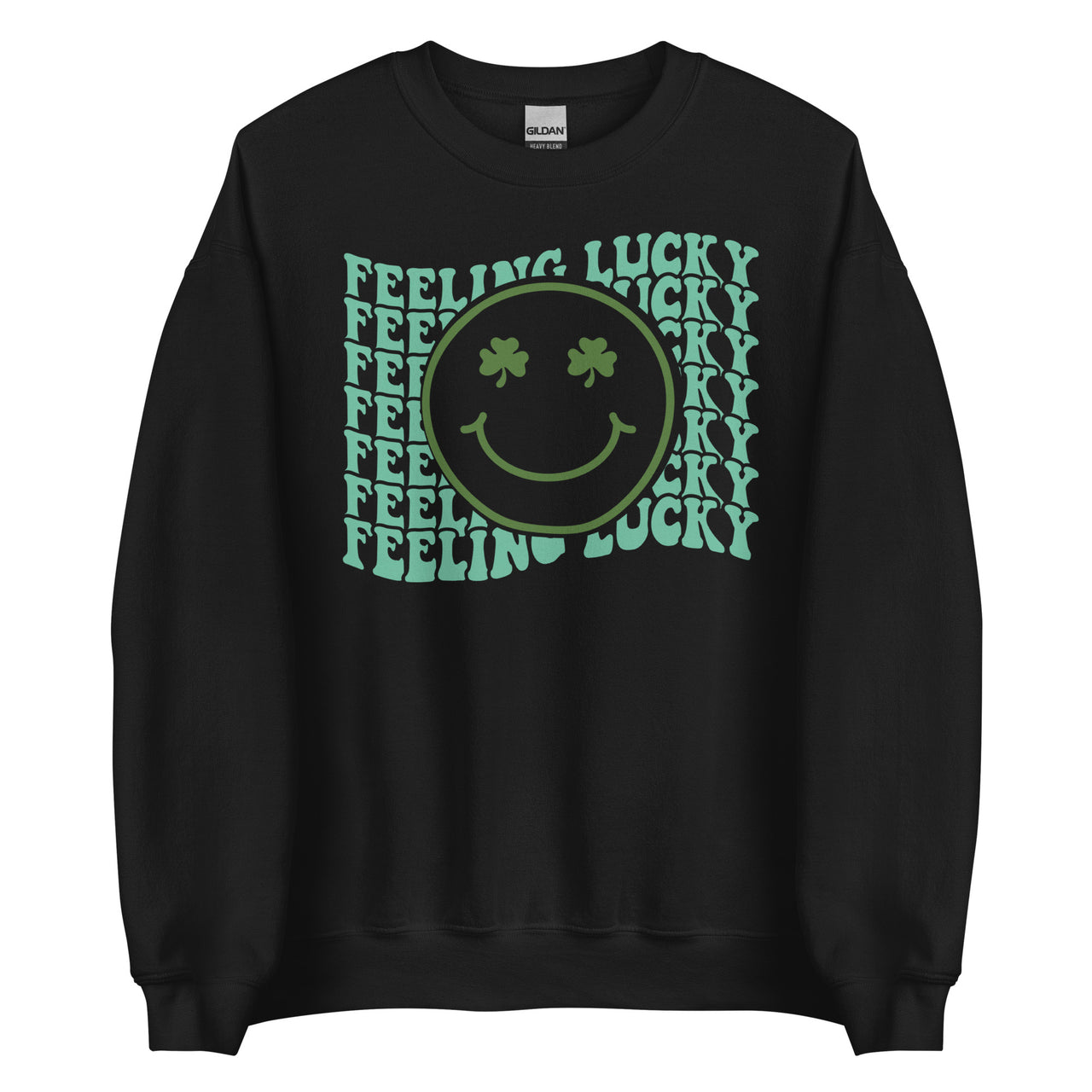 Feeling Lucky Smiley Crew Neck