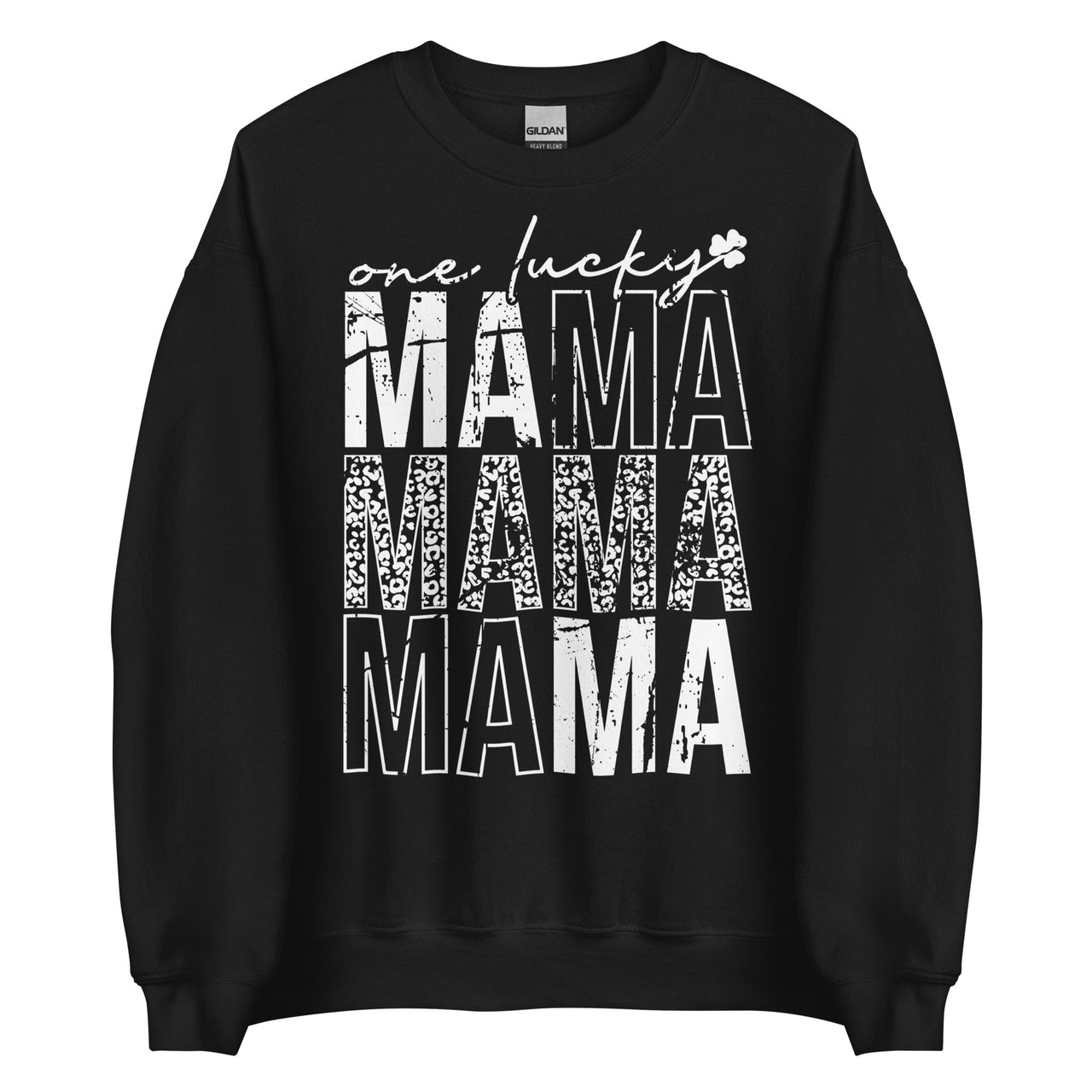 one lucky MAMA Crew Neck