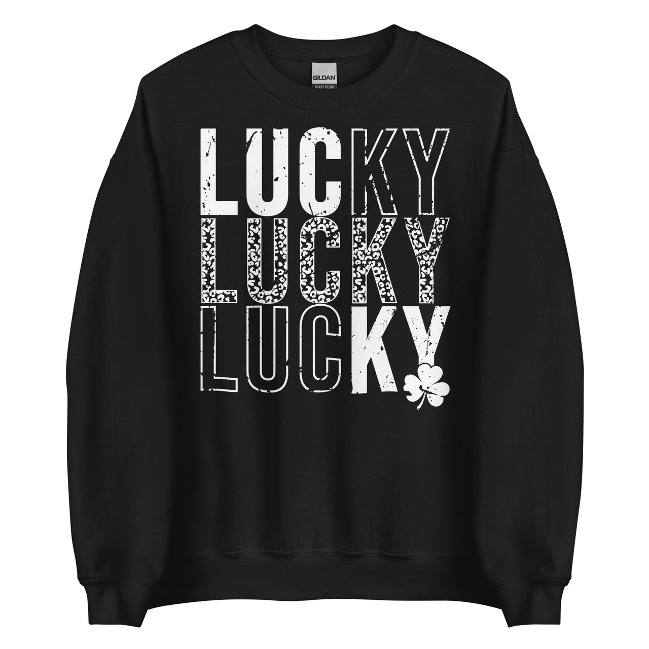 LUCKY LUCKY LUCKY Crew Neck