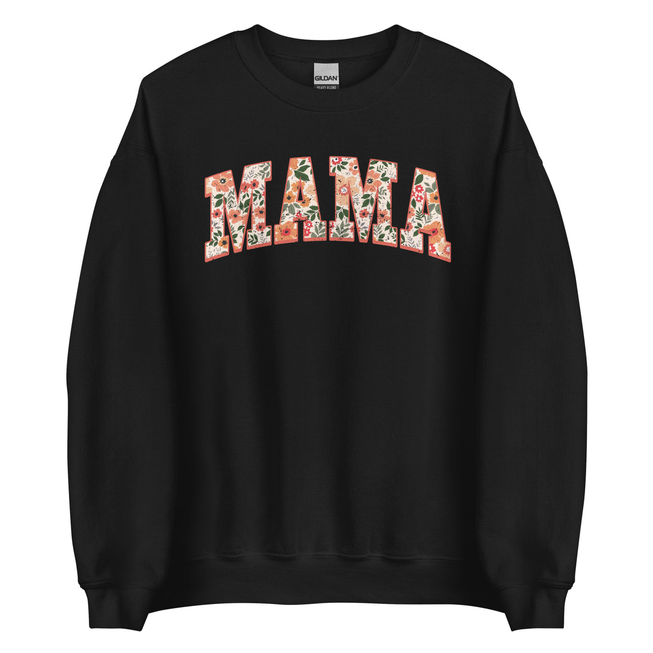 Floral MAMA Crew Neck