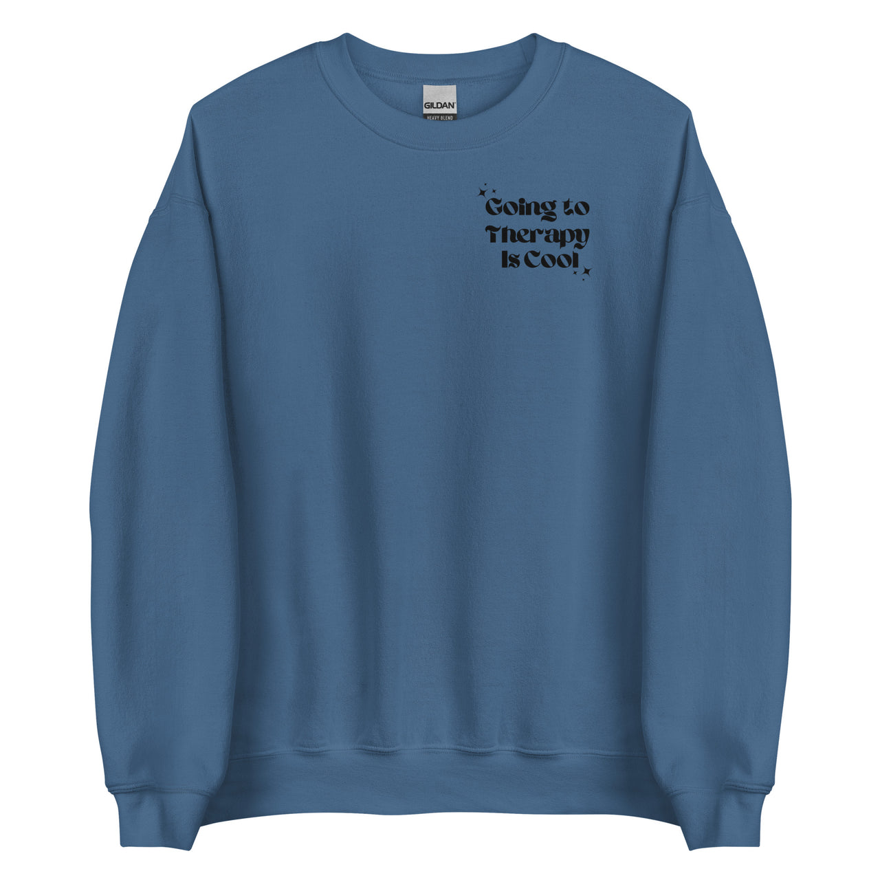 Going to Therapy in Cool Crew Neck