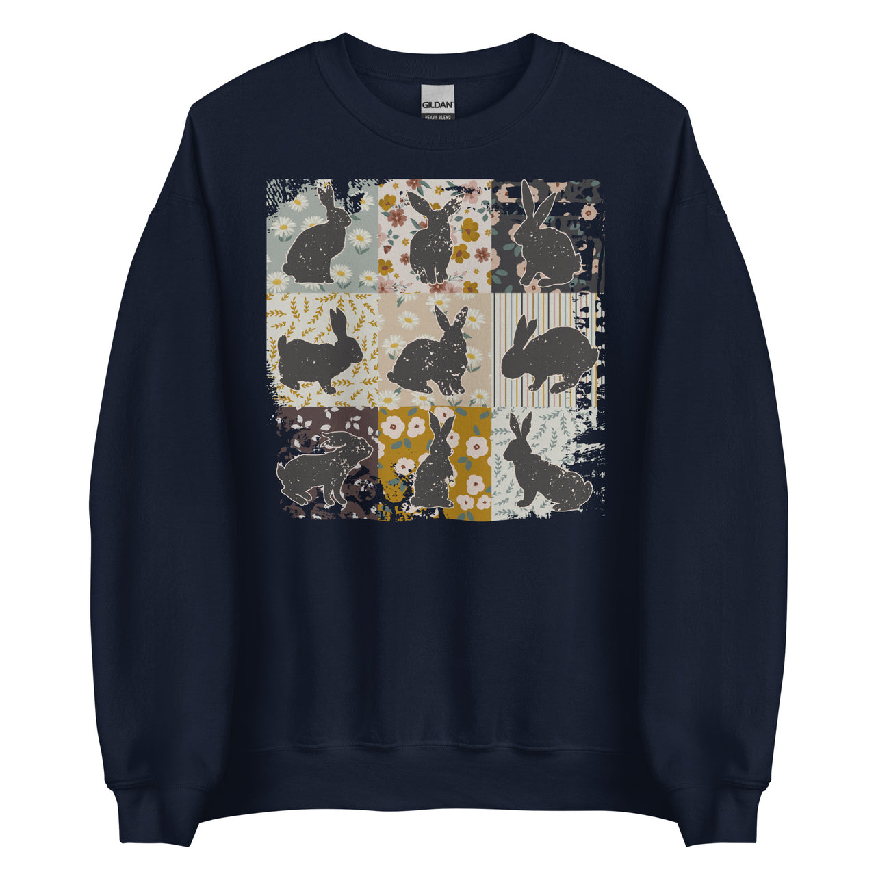 Retro Bunny Crew Neck