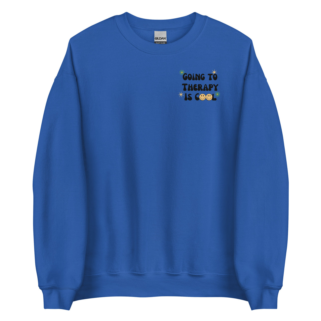 Going to therapy is COOL Crew Neck