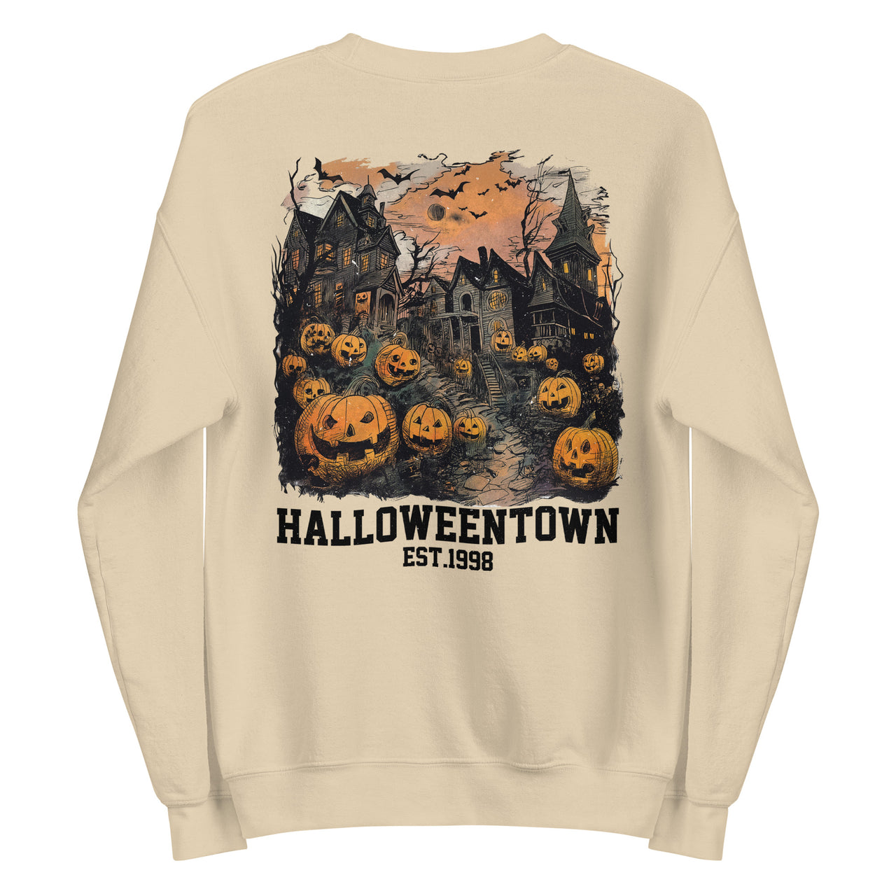 Halloweentown w/back Crew Neck