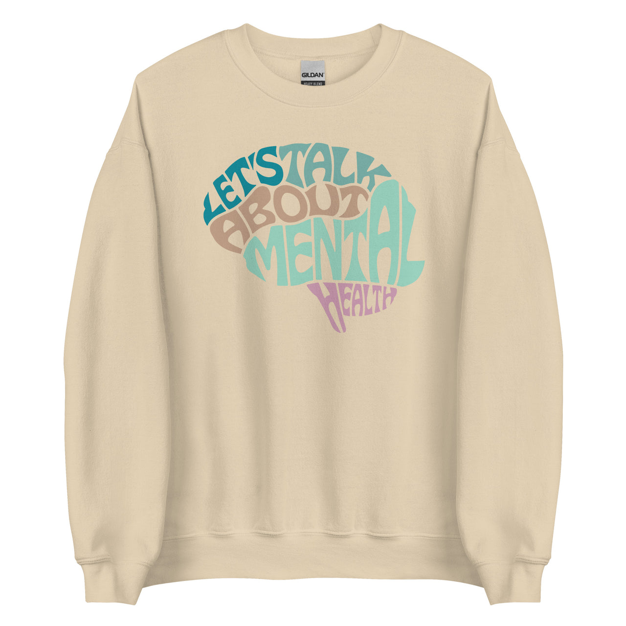 Let's talk about Mental Health Crew Neck