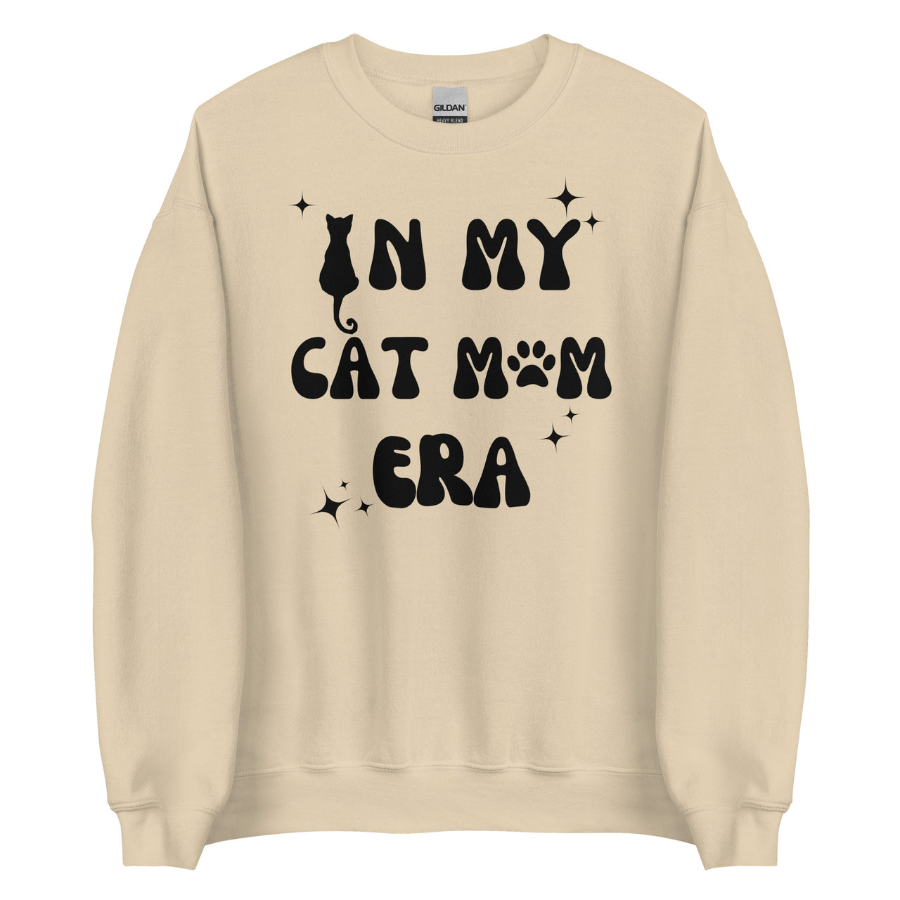 Cat Mom Era Crew Neck