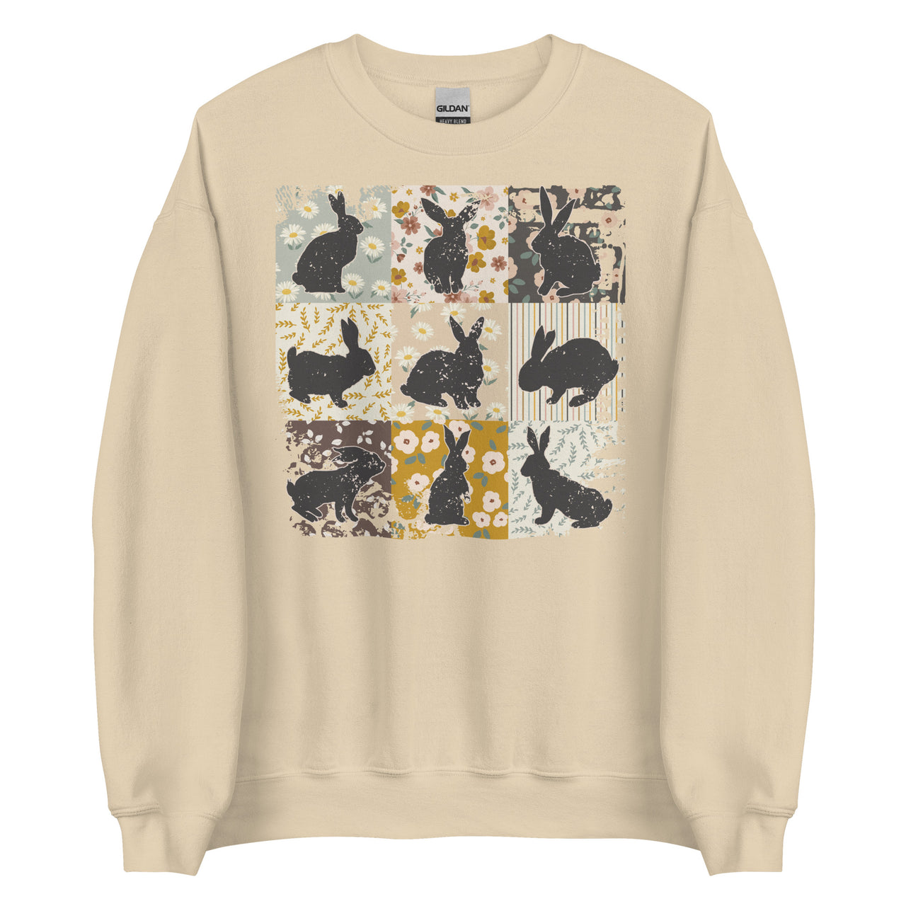 Retro Bunny Crew Neck