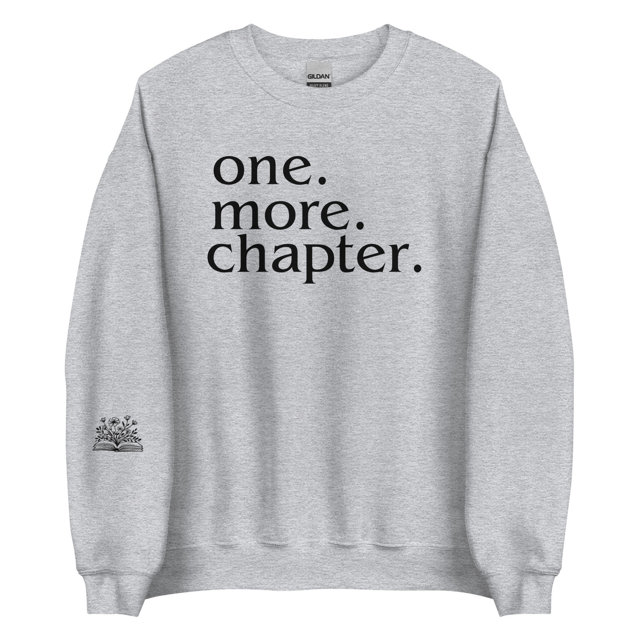 One more chapter w/book Crew Neck