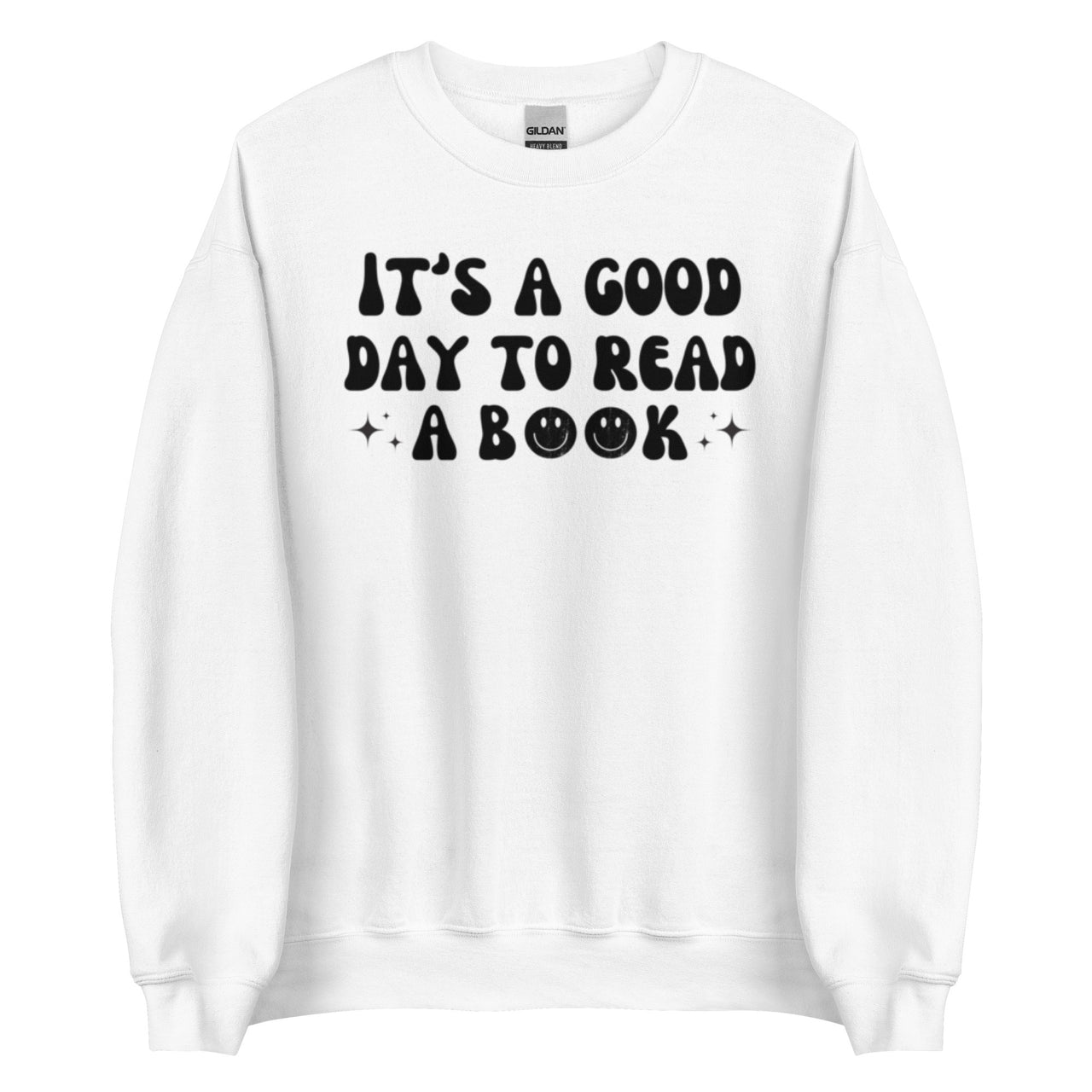 Good day to read a good book Crew Neck