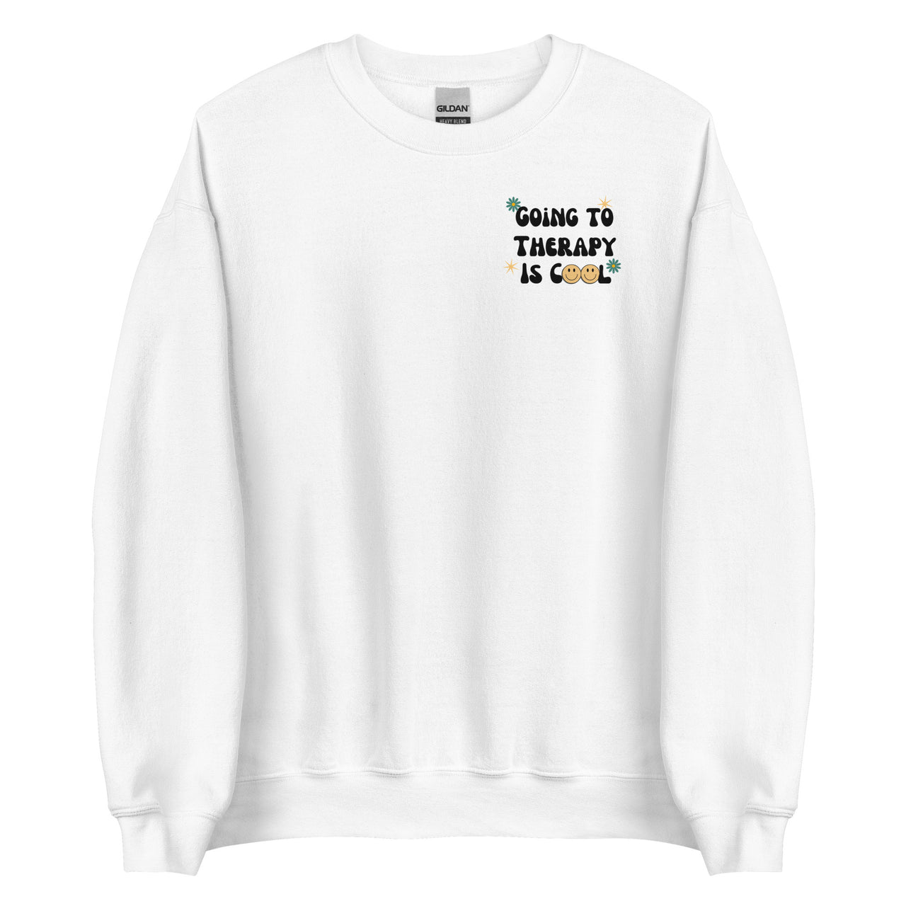 Going to therapy is COOL Crew Neck