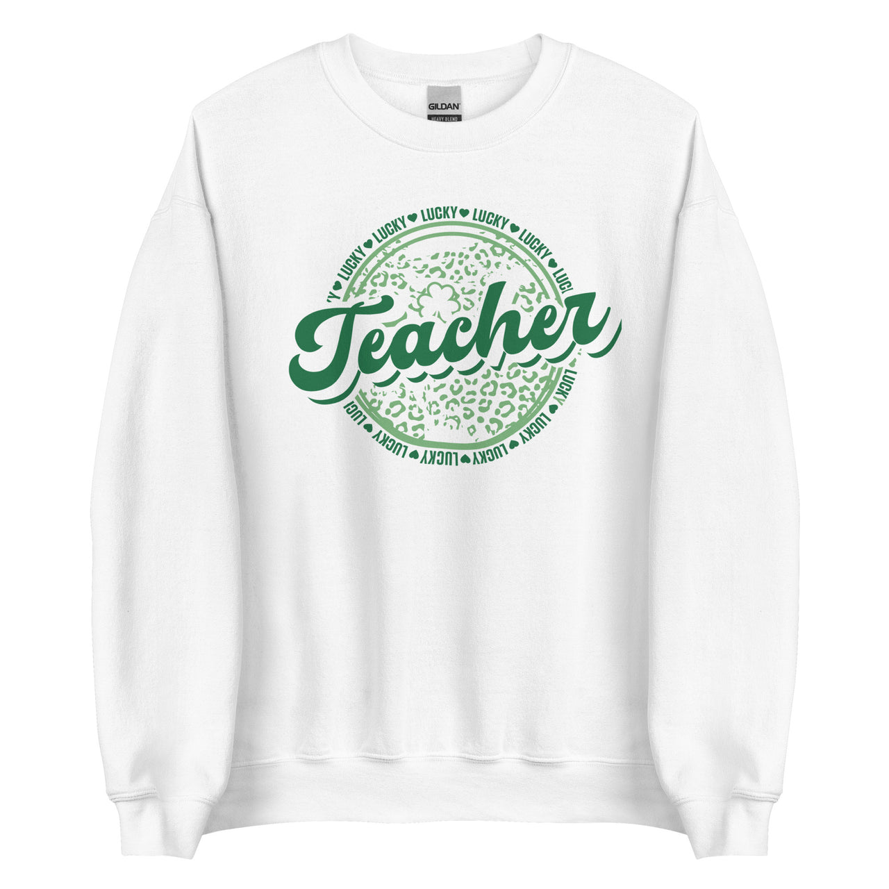 Lucky Teacher Crew Neck