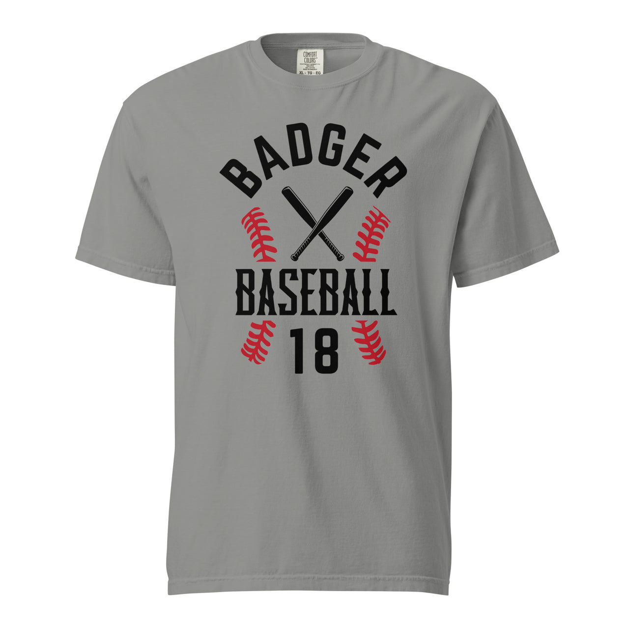 Custom Badger Baseball Heavy T