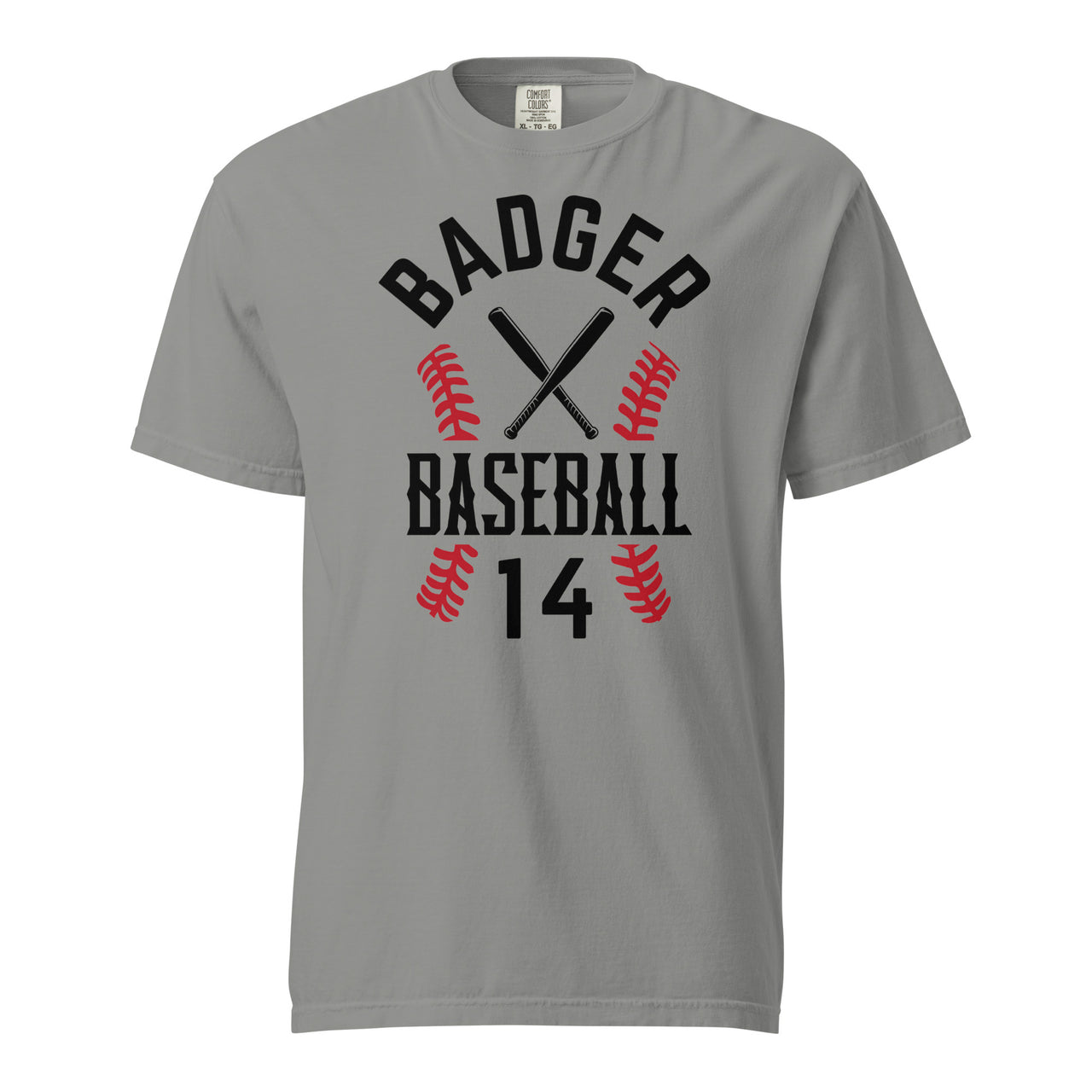 Custom Badger Baseball Heavy T