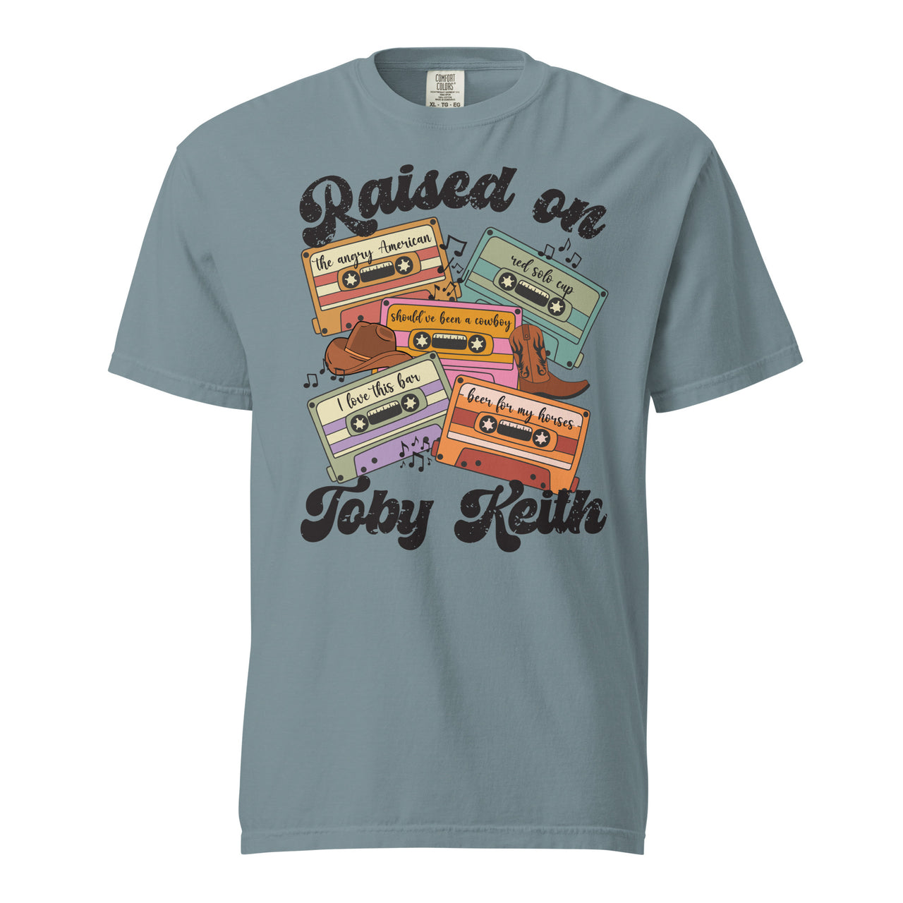 Raised on Toby Keith heavyweight T