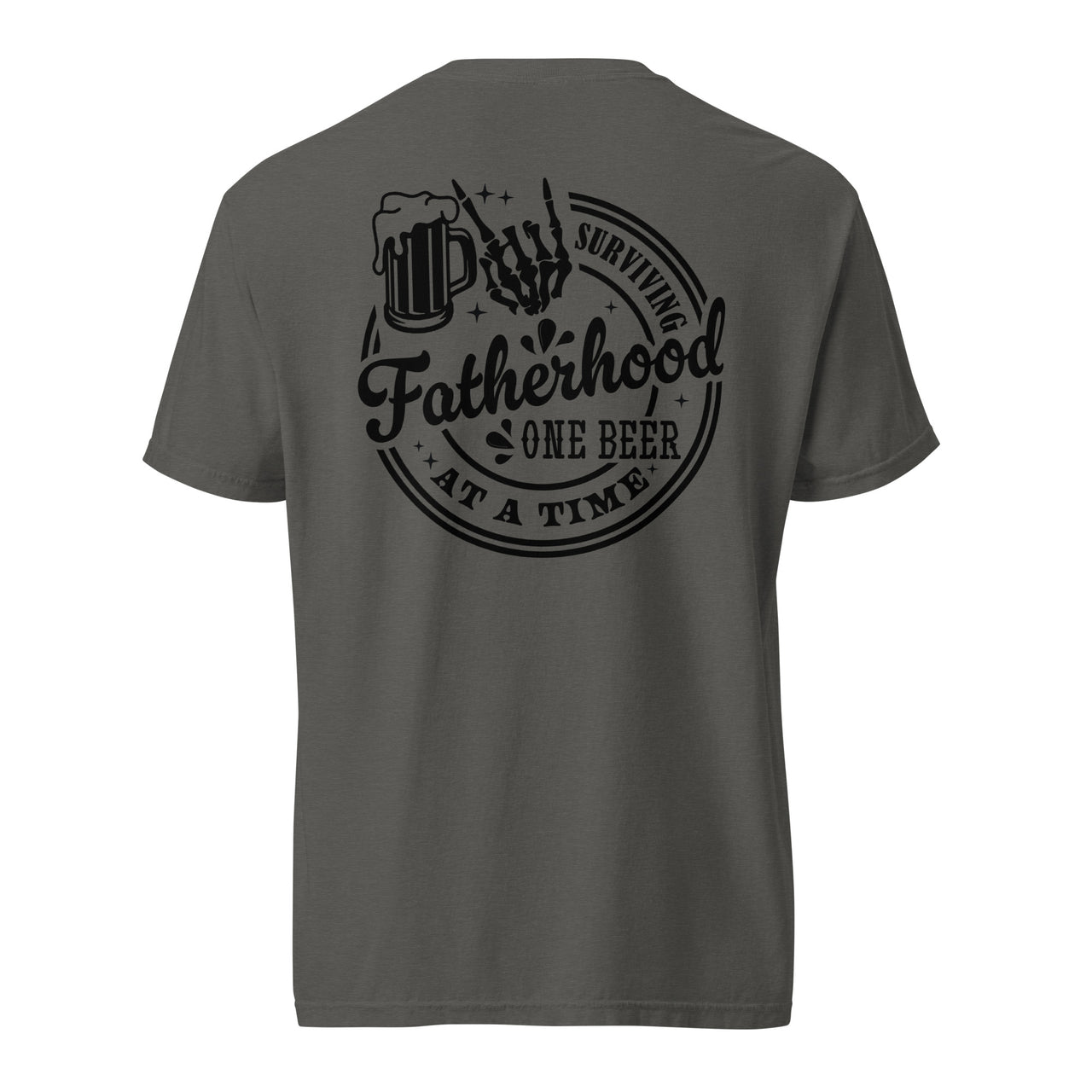 Surviving Fatherhood w/back heavyweight T