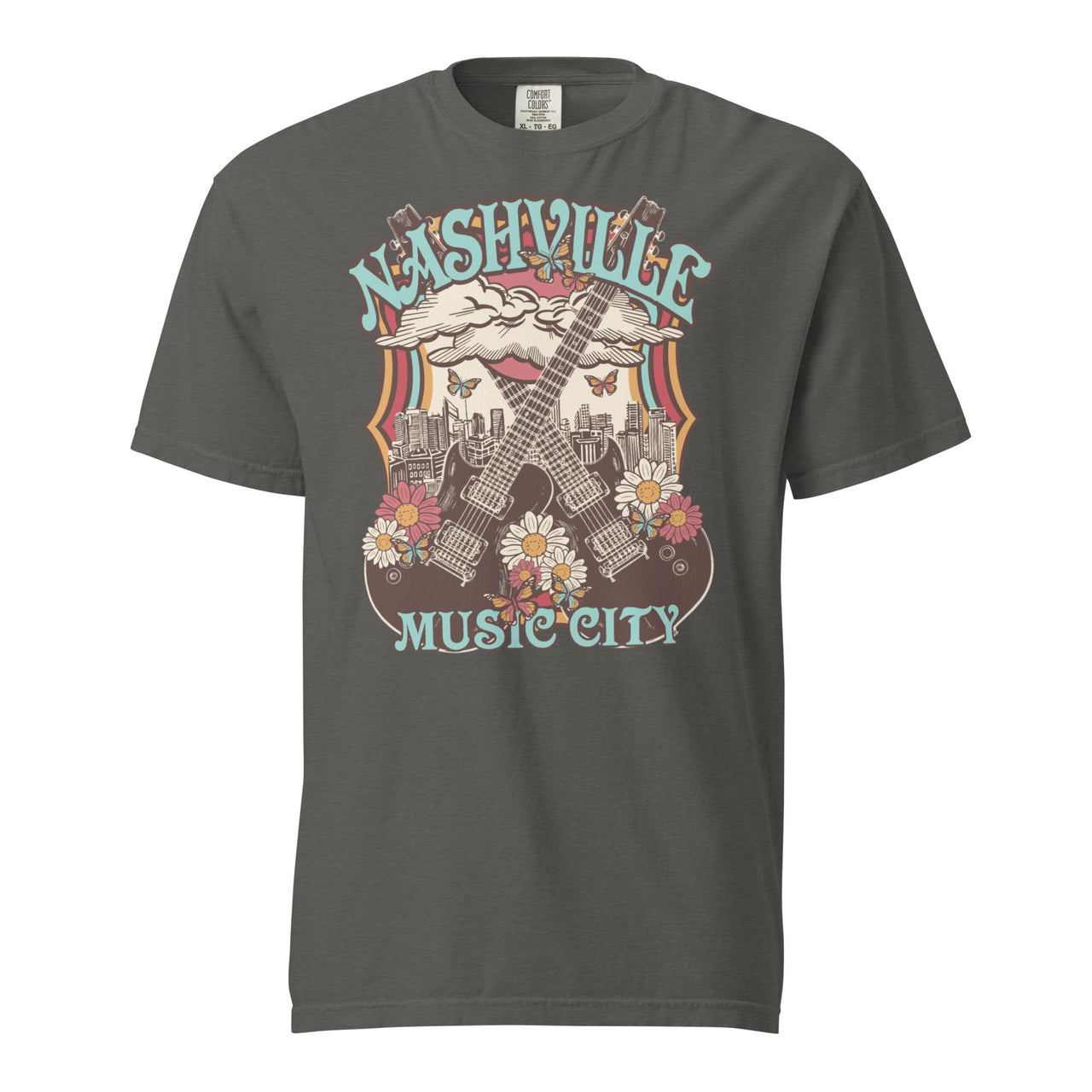 Nashville Music City Heavy T