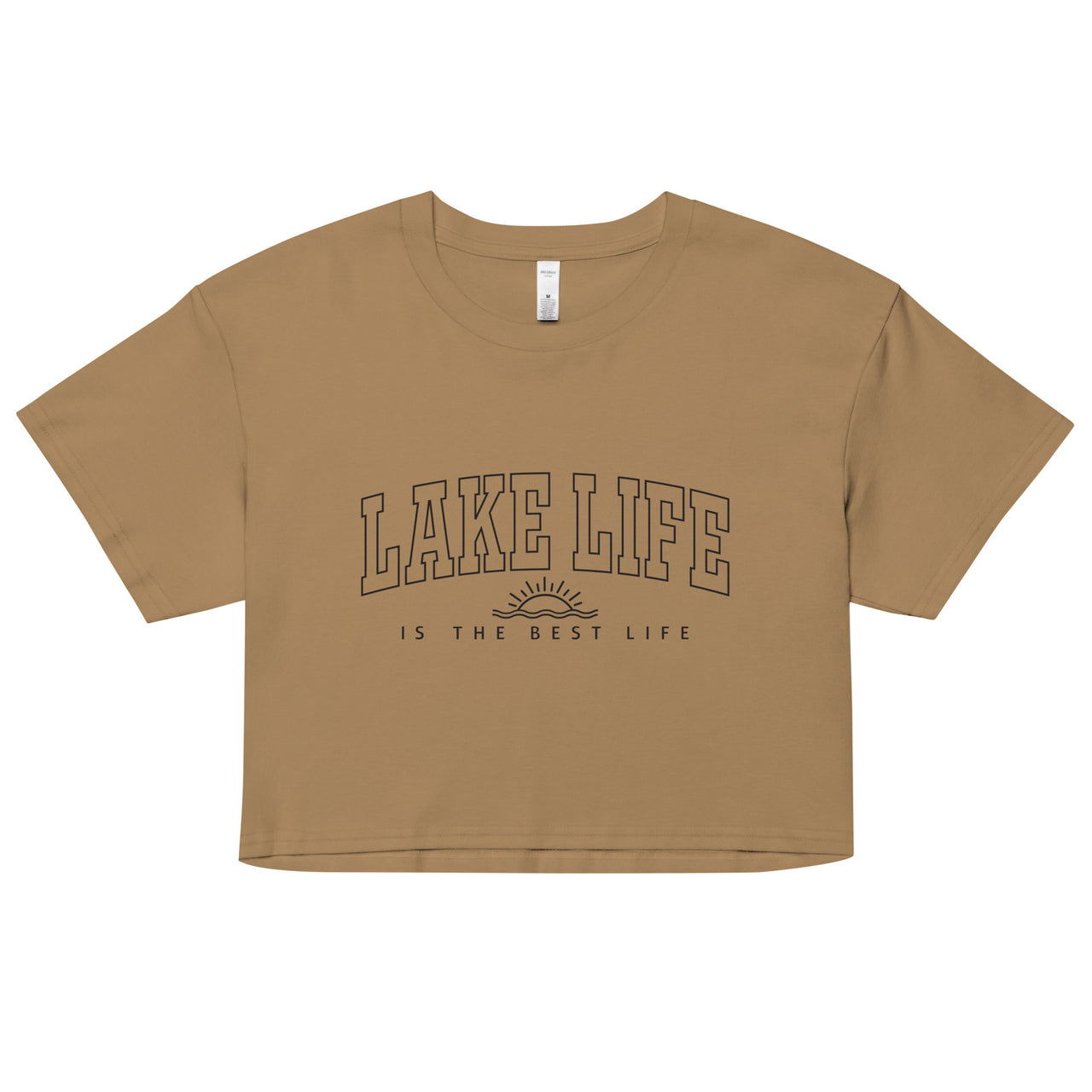 Lake Life Crop Top T