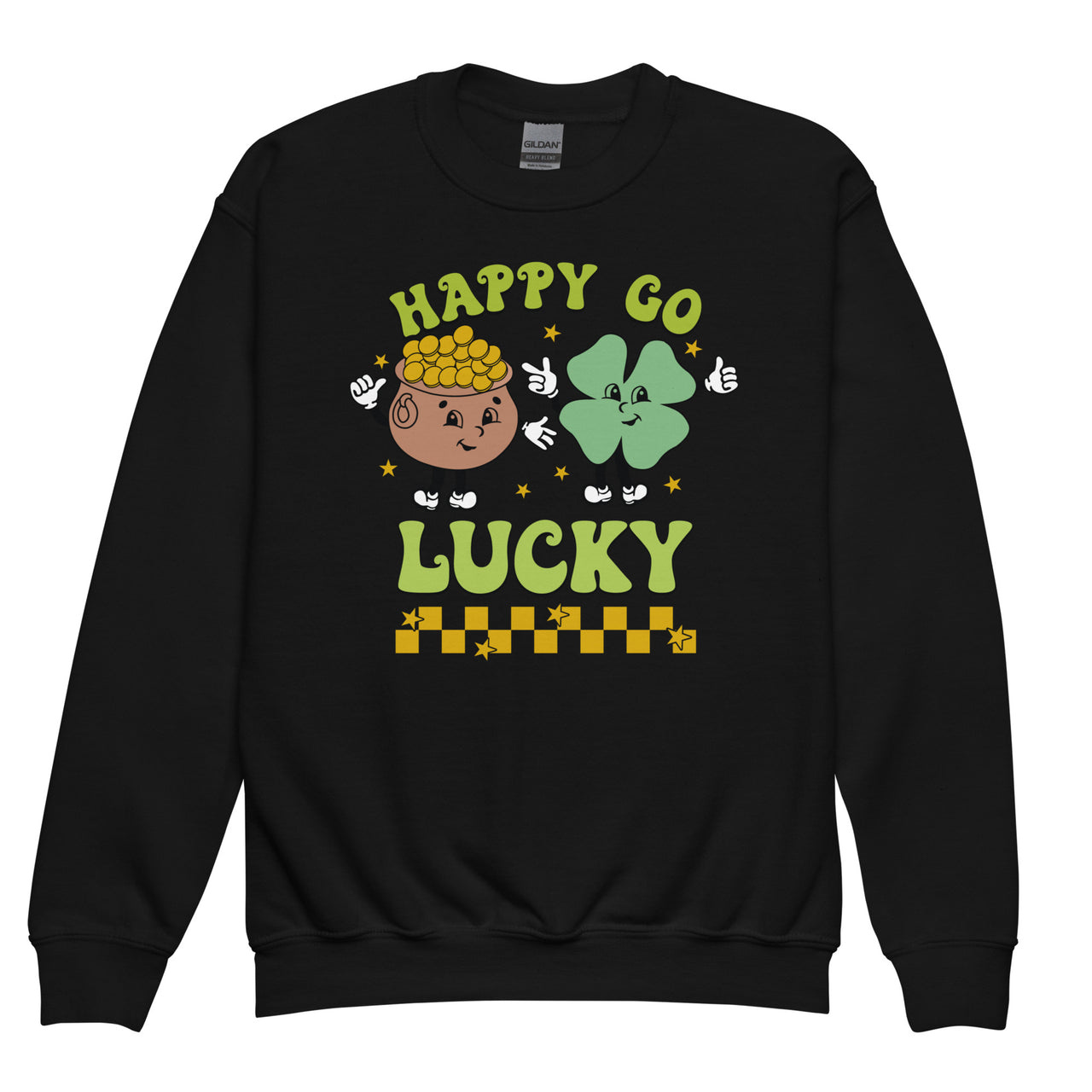 Happy Go Lucky Youth Crew Neck