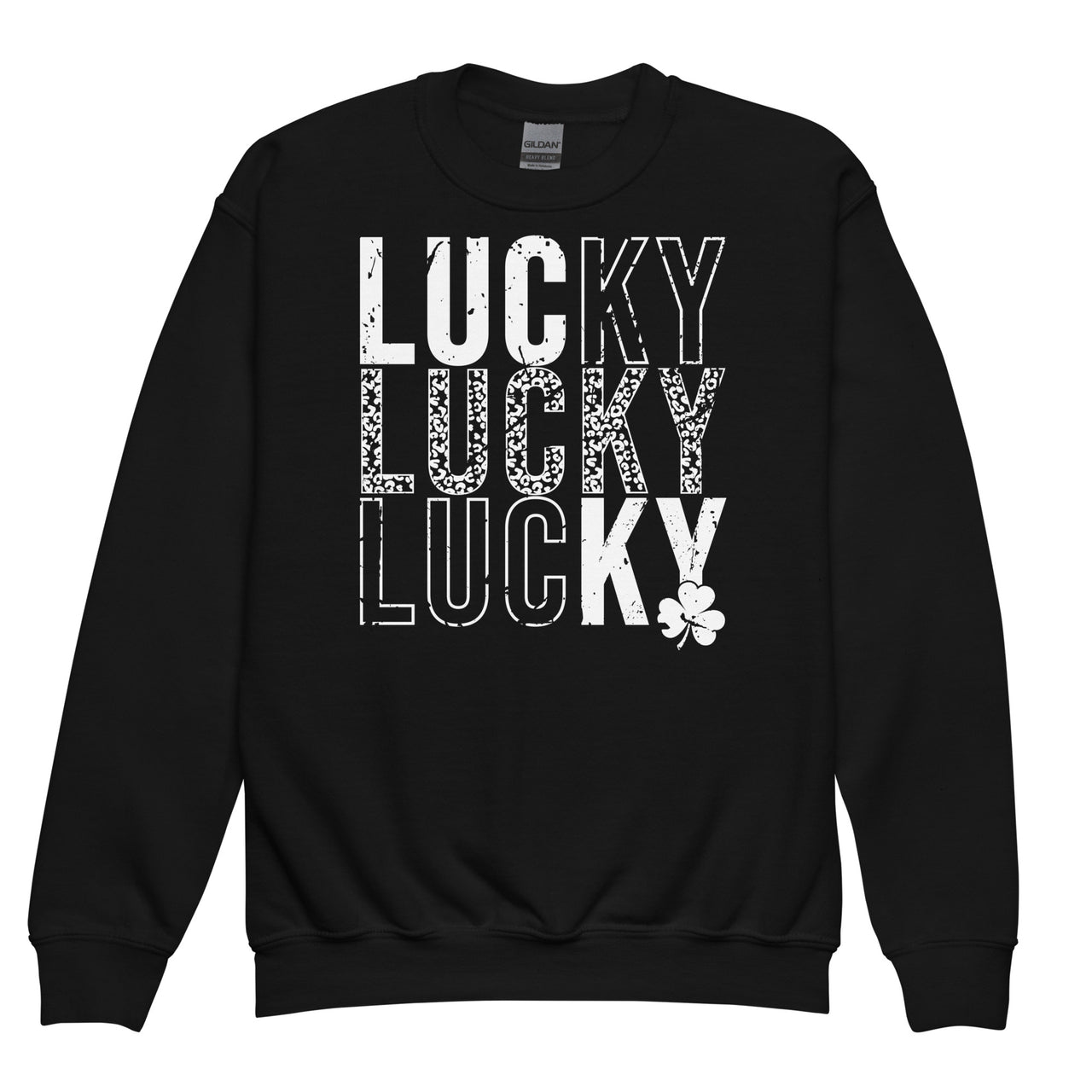 LUCKY LUCKY LUCKY Youth Crew Neck