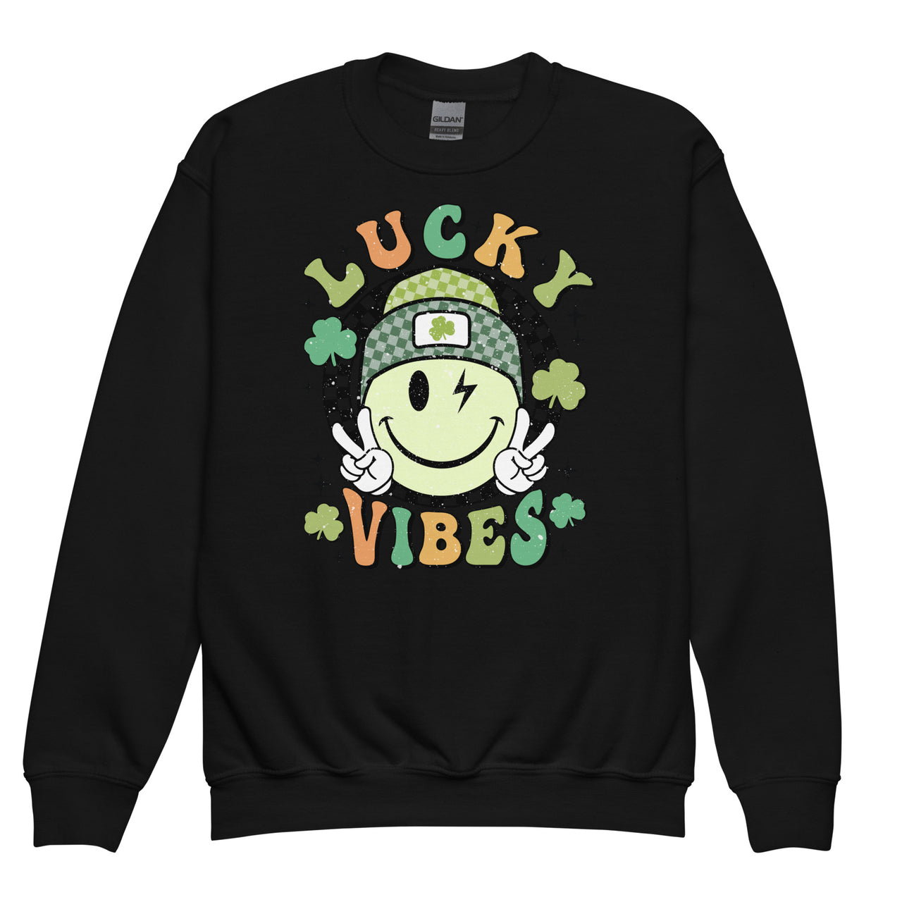 LUCKY VIBES Youth Crew Neck