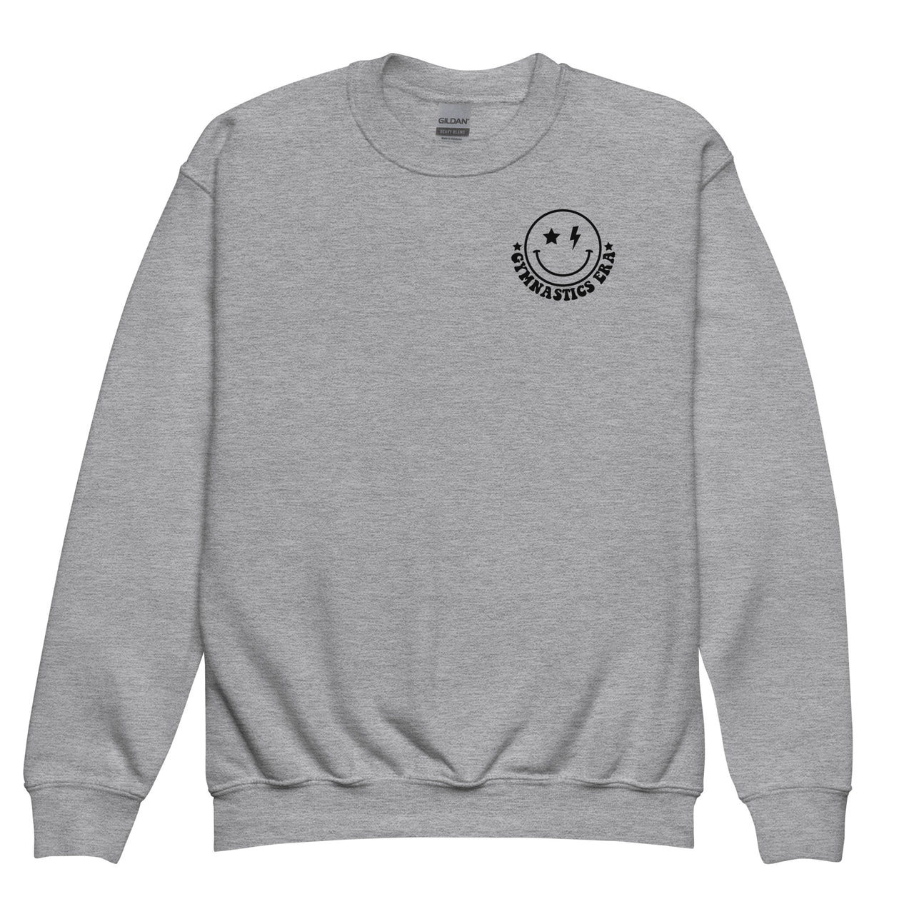 Gymnastics Era w/back Youth Crew Neck