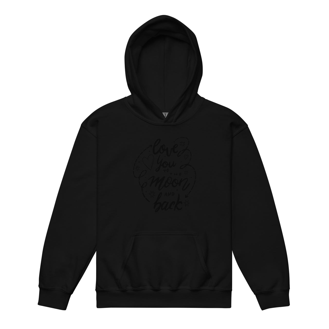 Love you to the moon & back Youth Hoodie