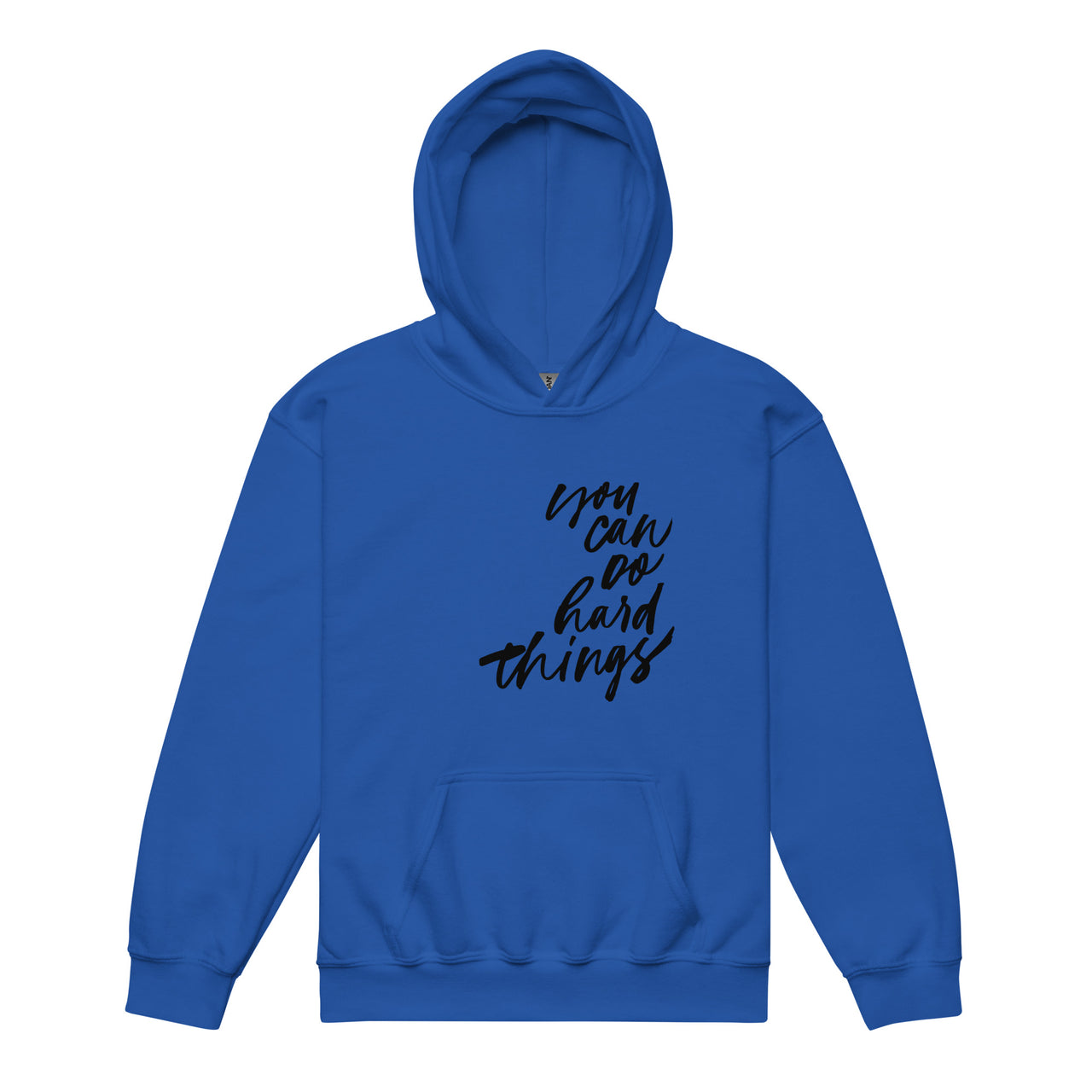 You can do hard things Youth Hoodie