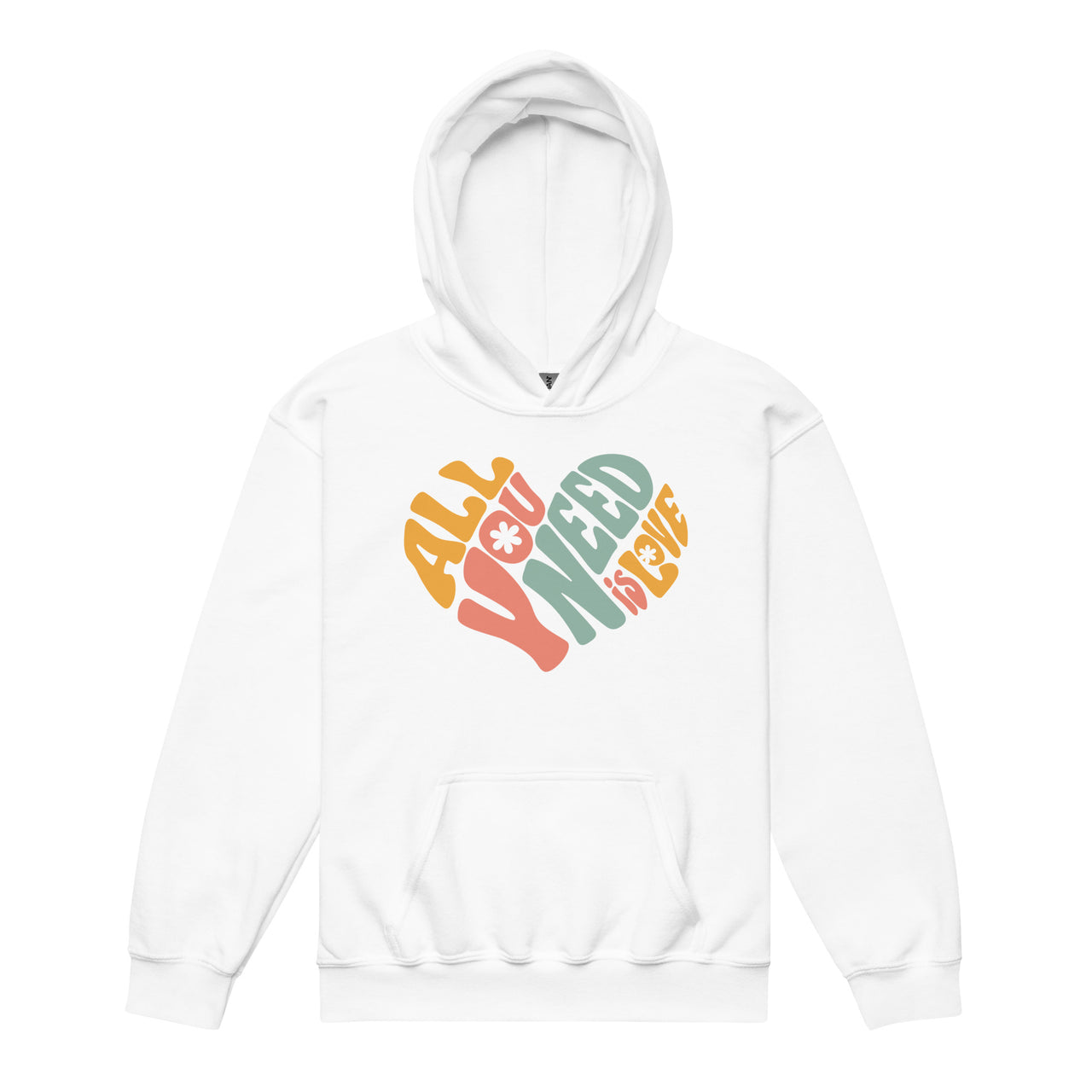 All you need is love Youth Hoodie