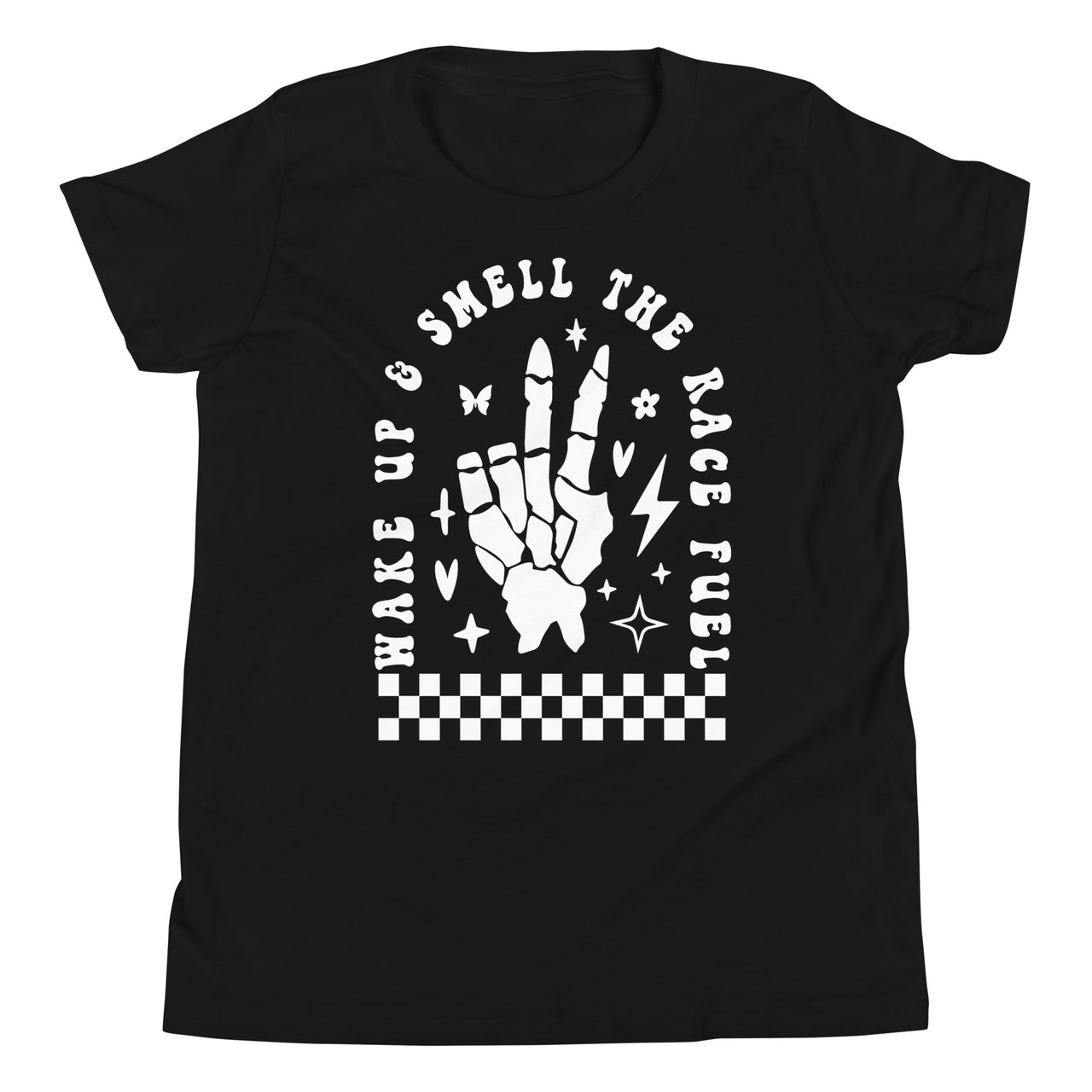 Wake up & Smell the Race Fuel Youth T