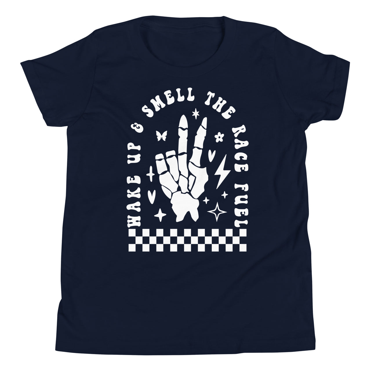 Wake up & Smell the Race Fuel Youth T